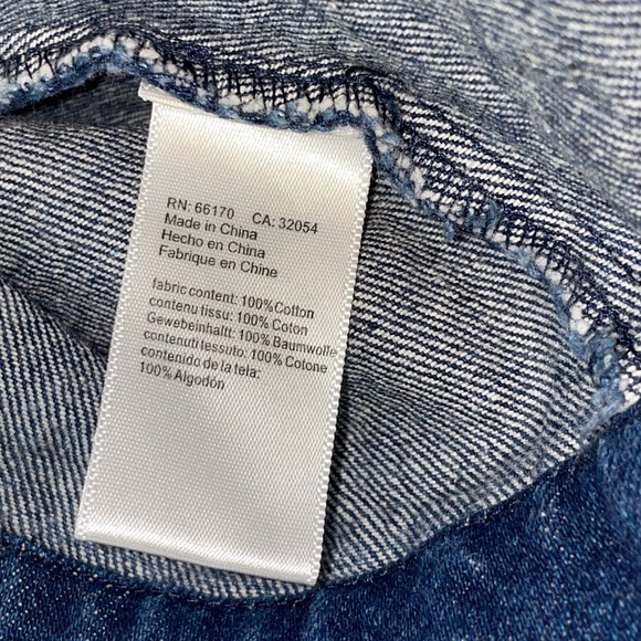 EUC Anthropologie Lili's Closet Cameron Denim Skirt Size Small - Picture 4 of 9